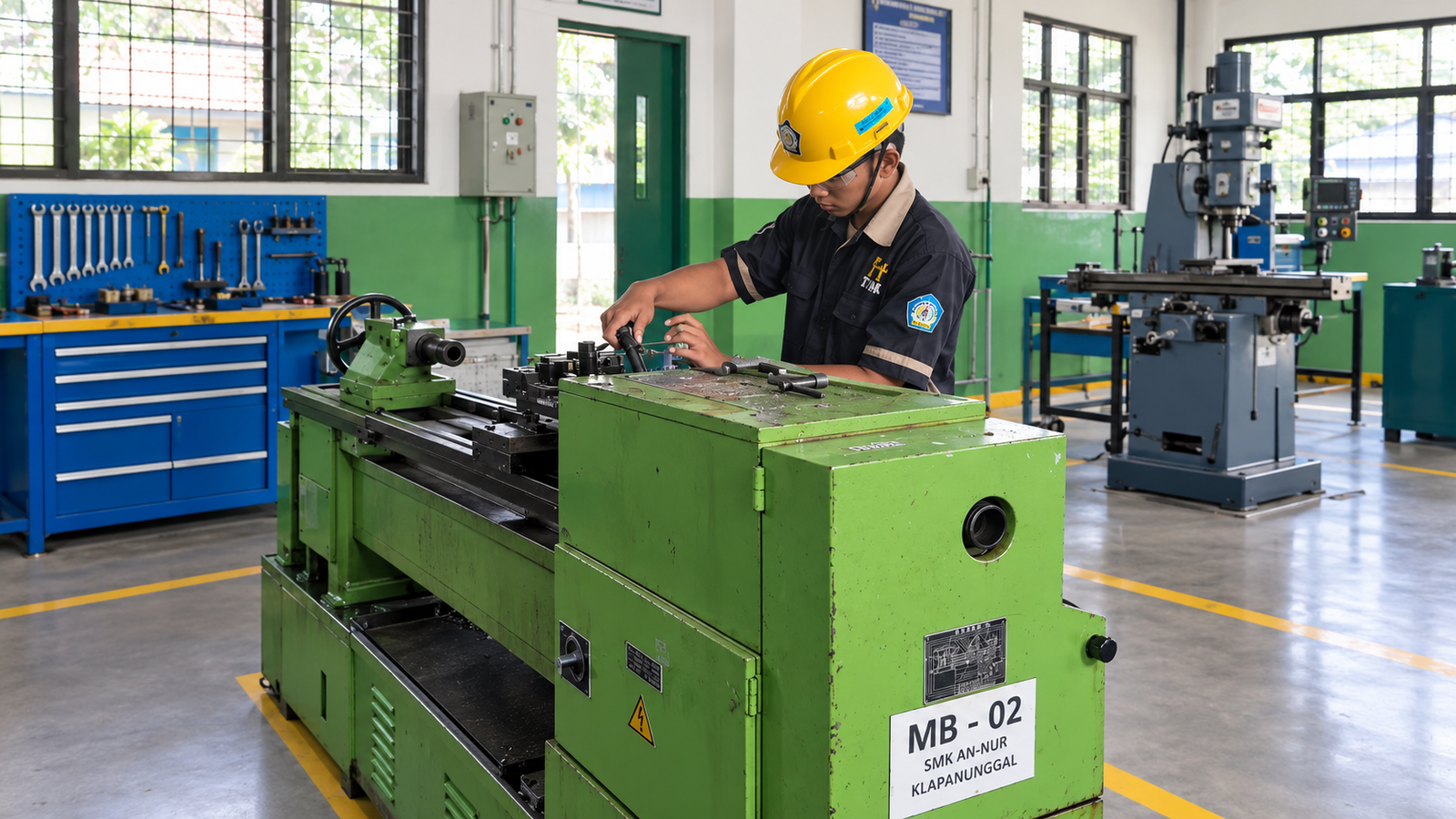 Bengkel Teknik Pemesinan & CNC